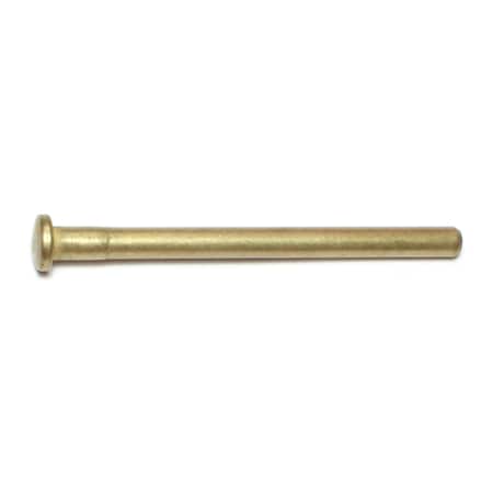MIDWEST FASTENER 4"Satin Brass Hinge Pins for National 5PK 69905